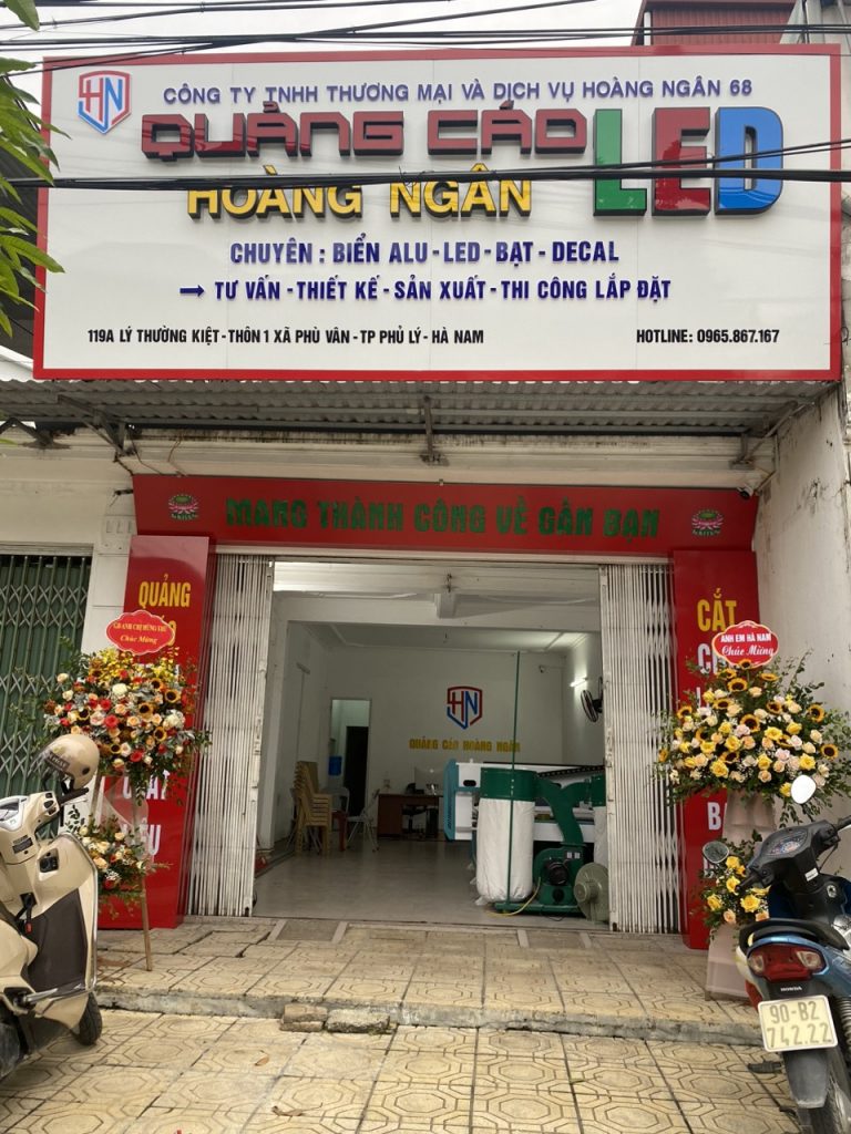 Báo giá làm biển quảng cáo tại Hà Nam