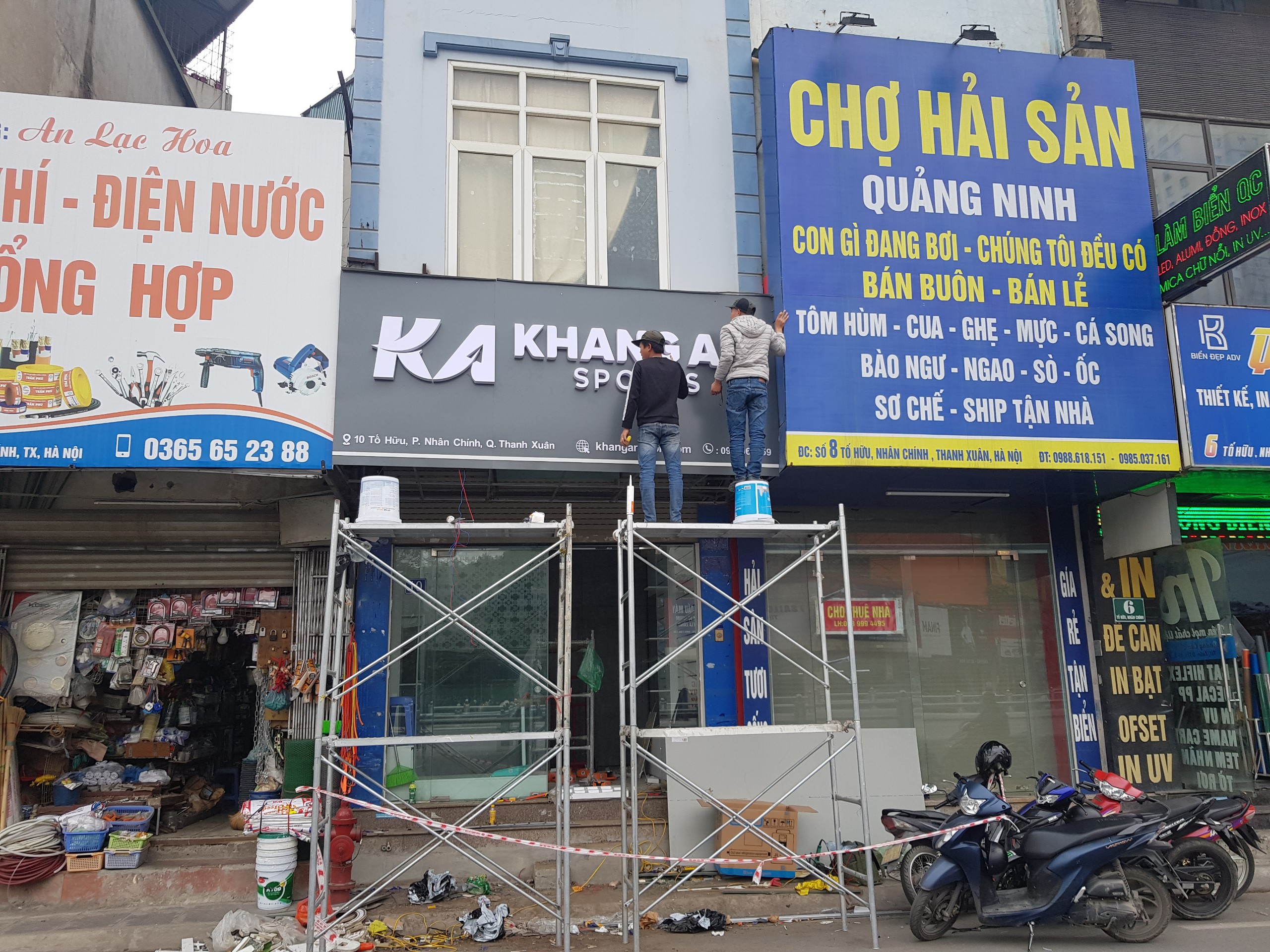 Làm biển quảng cáo tại Kim bảng hà Nam